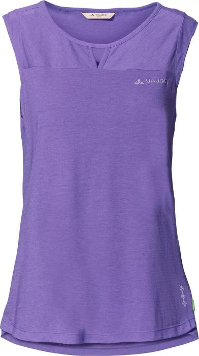 Vaude Skomer Hiking Top Funktionsshirt ärmellos limonium (Damen)