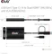 Club 3D USB-C/USB-A 3.0 [Stecker] auf HDMI 4K/30Hz [Buchse], VGA 1080/60Hz [Buchse], M/F Adapter Vorschaubild