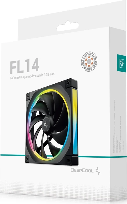 DeepCool FL14, schwarz, 140mm