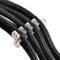SilverStone PP09 Kabelkamm Set, transparent, 20er-Pack Vorschaubild
