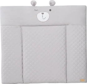 roba Style soft Wickelauflage Bär Sammy silbergrau