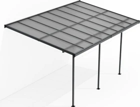Juskys Borneo Terrassenüberdachung 5x3m anthrazit