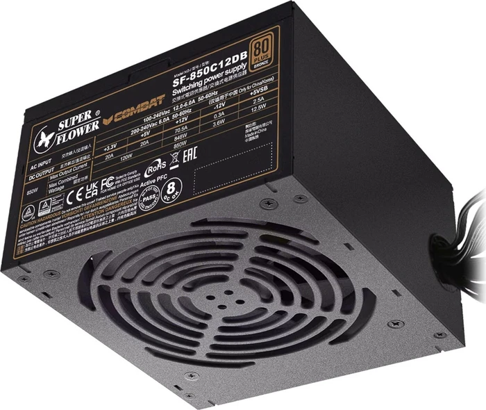 Super Flower Combat DB 80 PLUS Bronze 850W, ATX 3.1