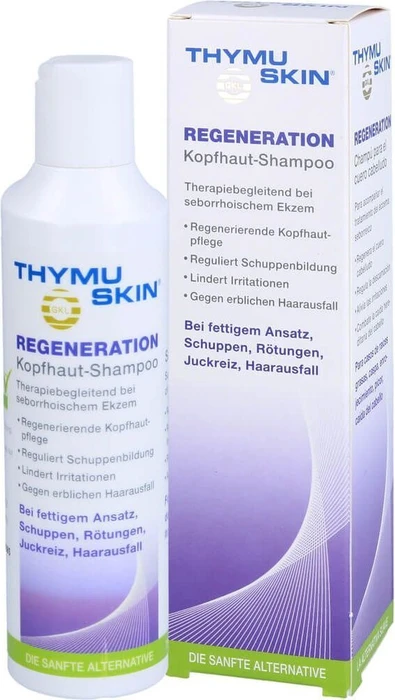 Vita-Cos-Med Klett-Loch Thymuskin Regeneration Kopfhaut-Shampoo, 200ml