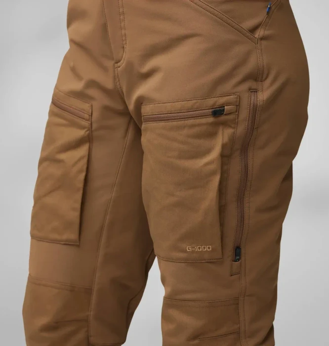 Fjällräven Keb Agile Winter Hose lang wood brown (Damen)