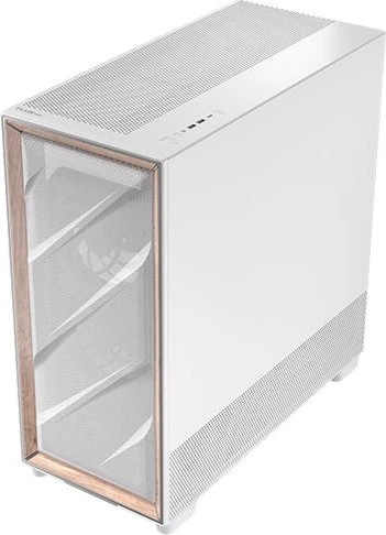 Antec Flux Pro, weiß/braun, Glasfenster