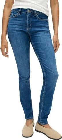 Opus Elma Skinny Low Rise aus stretchigem BCI Cotton Jeans strong blue (Damen)