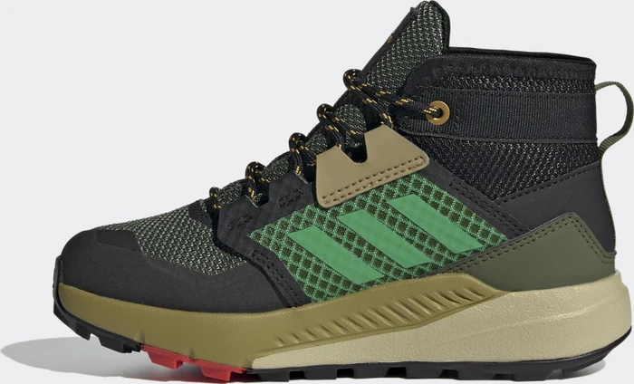 adidas Terrex Trailmaker Mid Rain.RDY wild pine/vivid green/vivid red (Junior)