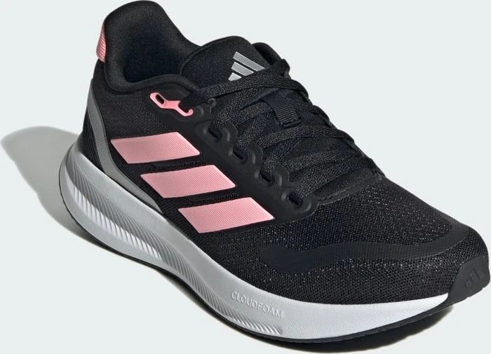 adidas Runfalcon 5 core black/pink spark/silver metallic (Junior)