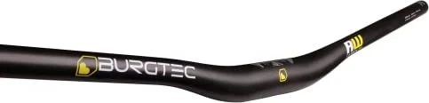 Burgtec Ride Wide Carbon 31.8mm/20mm/4° up/9° back Riser Lenker 800mm schwarz
