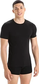 Icebreaker Anatomica Crewe Funktionsshirt kurzarm schwarz (Herren)
