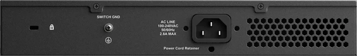 D-Link DGS-1000 Desktop Gigabit Switch, 9x RJ-45, 1x SFP, 125W PoE+