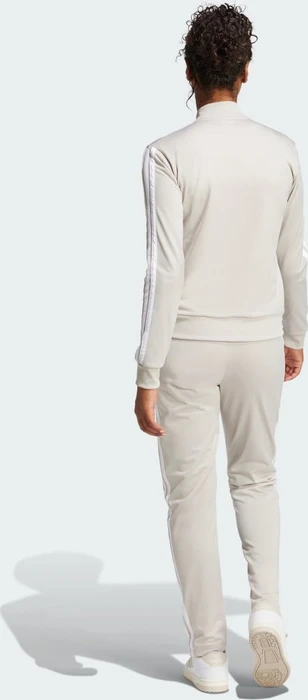 adidas Essentials 3-Streifen Trainingsanzug beige (Damen)
