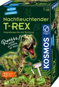 Kosmos T-Rex nachtleuchtend