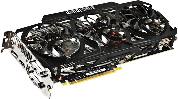 GIGABYTE GeForce GTX 780 Ti Windforce 3X OC, 3GB GDDR5, 2x DVI, HDMI, DP
