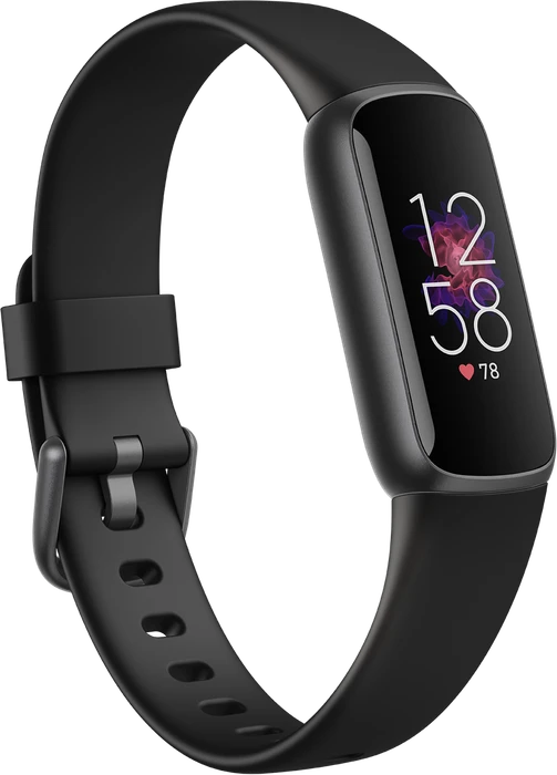 Fitbit Luxe Aktivitäts-Tracker black/graphite stainless steel