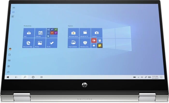 HP Pavilion x360 Convertible 14-dw1254ng, Natural Silver/Ash Silver, Core i5-1135G7, 8GB RAM, 512GB SSD, DE