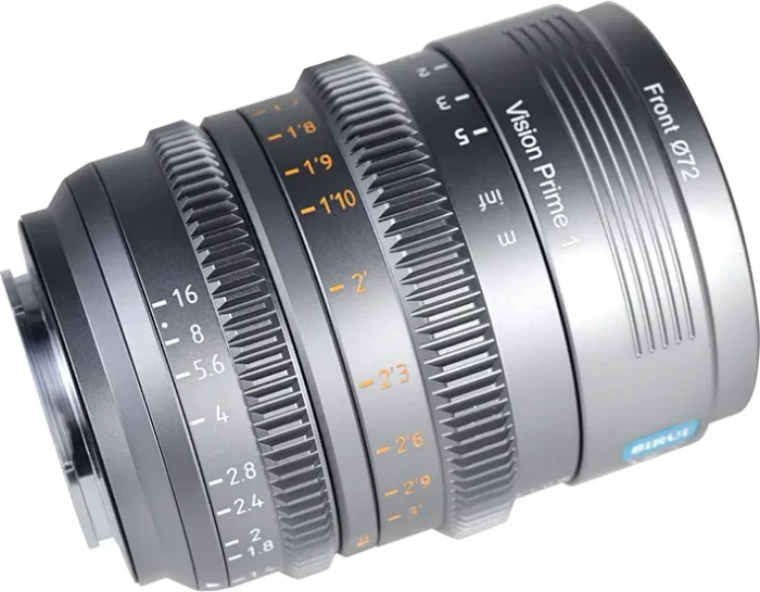 Sirui Vision Prime 1 35mm T1.4 Full-Frame Cine für Sony E grau