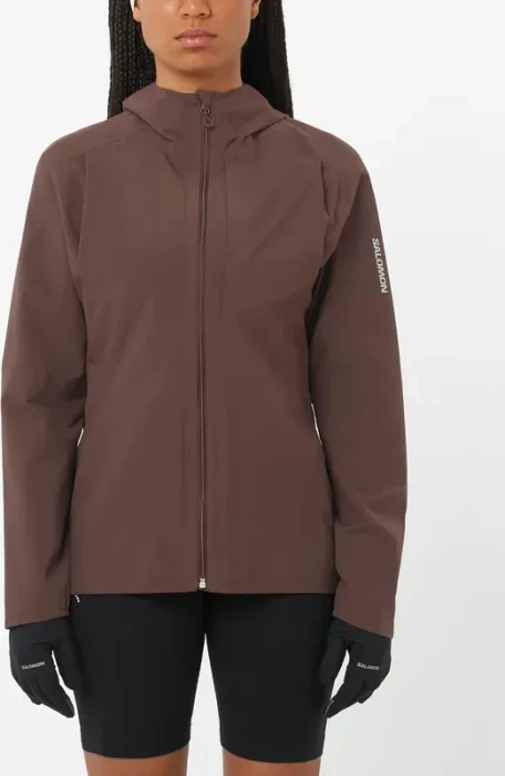 Salomon Bonatti Trail Funktionsjacke coffee bean (Damen)