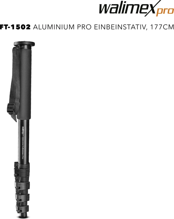Walimex Pro FT-1502 Einbeinstativ