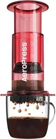 Aeropress AeroPress Clear Kaffeepresse rot