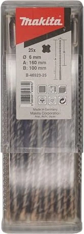 Makita SDS-VPlus Hammerbohrer, 25er-Pack