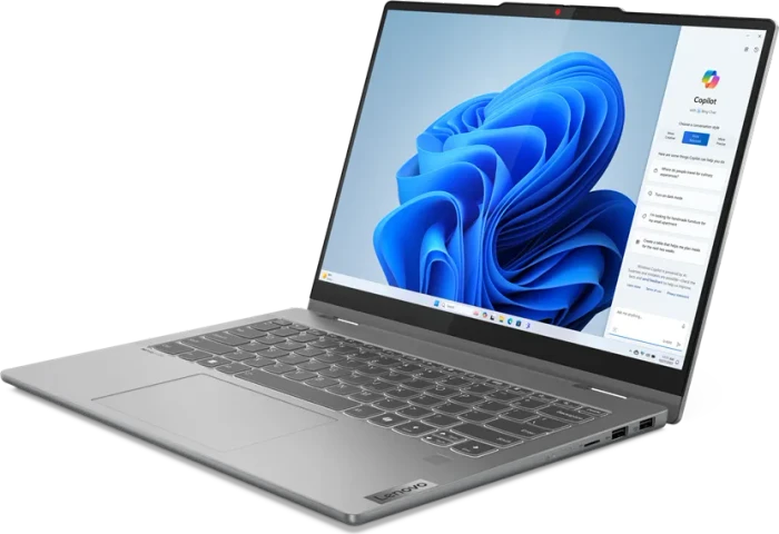 Lenovo IdeaPad 5 2-in-1 14IRH9, Luna Grey, Core i7-13620H, 16GB RAM, 1TB SSD, DE