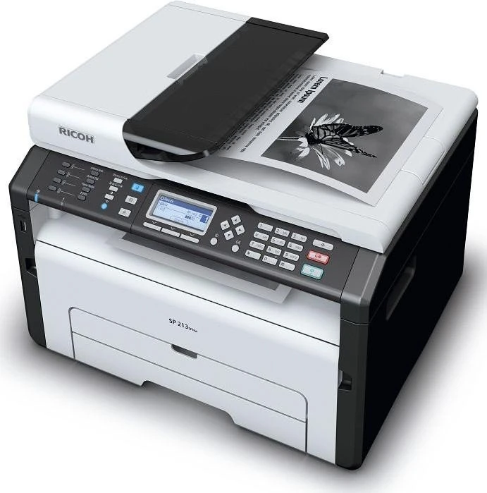 RICOH SP 213SFNw, Laser, einfarbig