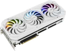 ASUS ROG Strix GeForce RTX 3070 V2 White (LHR), ROG-STRIX-RTX3070-8G-WHITE-V2, 8GB GDDR6, 2x HDMI, 3x DP