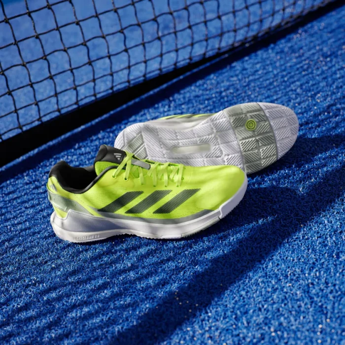 adidas Crazyquick Padel lucid lemon/core black/silver metallic (Herren)