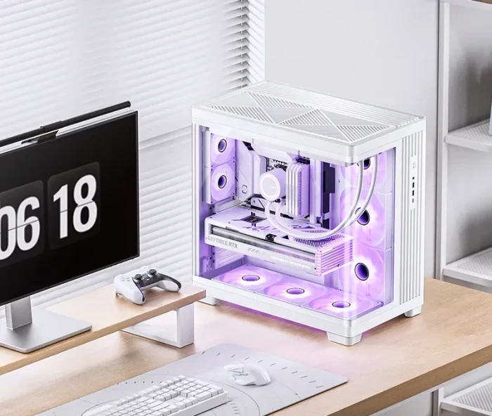 Jonsbo TK-4 White, Glasfenster