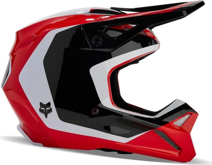 Fox Racing V1 Nitro grau/rot/schwarz