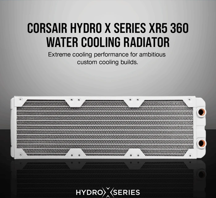 Corsair Hydro X Series XR5 360mm, weiß