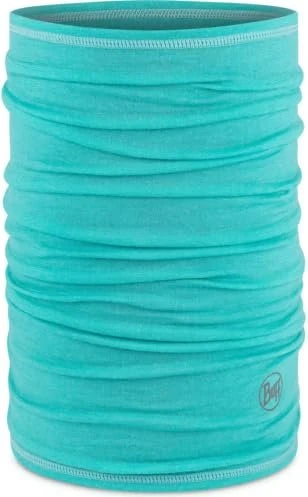Buff Merino Lightweight Schlauchtuch solid sea green