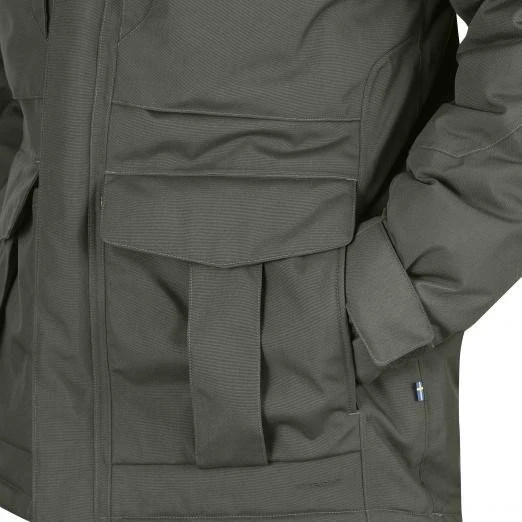 Fjällräven Yupik Funktionsmantel mountain grey (Herren)