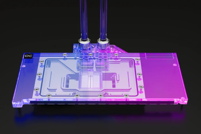 Alphacool Eisblock Aurora Acryl AMD Radeon RX 7900XTX/XT Taichi/Phantom mit Backplate