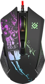 Defender Sin'Sister GM-933 RGB Gaming Mouse schwarz, USB (52933)