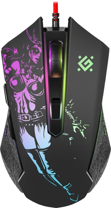 Defender Sin'Sister GM-933 RGB Gaming Mouse schwarz, USB