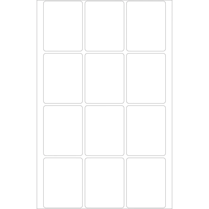 Herma Vielzwecketiketten, 32x41mm, weiß, 32 Blatt (384 Etiketten)