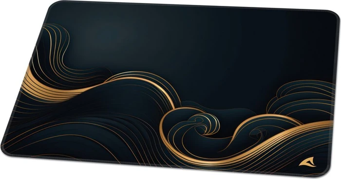 Sharkoon Skiller SGP35 D2, Mouse Mat L, 355x255mm, schwarz/gold