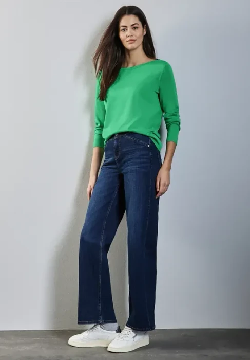 Street One Noreen Strickpullover tendril green (Damen)