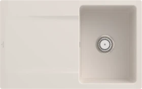 Villeroy & Boch Siluet Flat 780x490mm Einbau Becken reversibel crema