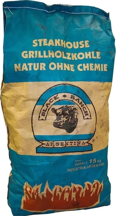 Black Ranch Holzkohle, 15kg