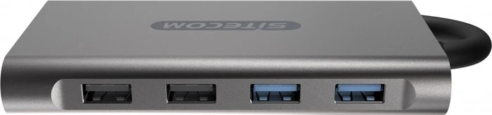 Sitecom Pro USB-C Power Delivery Multiport-Adapter, USB-C 3.0 [Stecker]