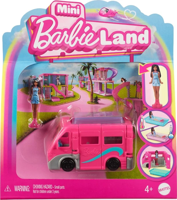 Mattel Barbie - Mini Barbieland Puppe und Dreamcamper