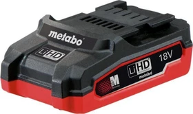 Metabo Werkzeug-Akku 18V, 3.1Ah, Li-Ionen/LiHD [3.1Ah] [55.8Wh]