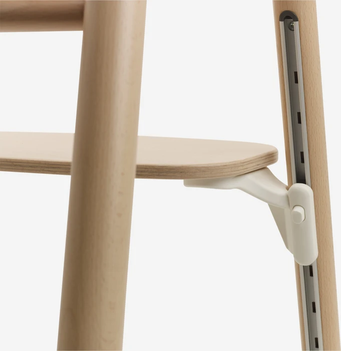 Bugaboo Giraffe Hochstuhl neutrales Holz/weiß