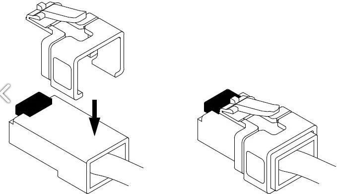 DeLOCK RJ-45 Reparatur Clip Set 1