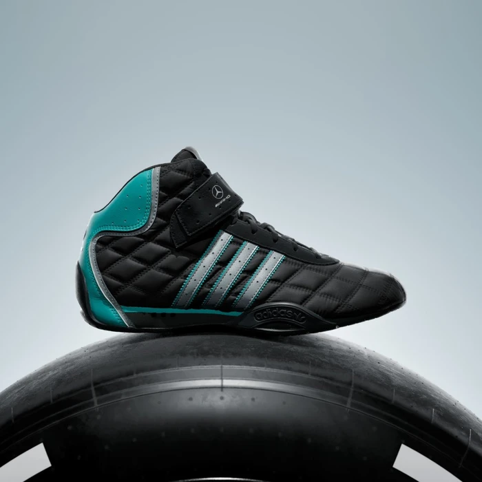 adidas Mercedes AMG Petronas Formula One Team Adiracer High core black/matte silver/semi mint rush