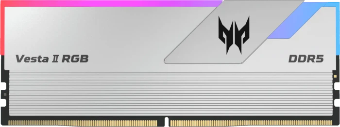 Acer Predator Vesta II silber UDIMM 32GB Kit, DDR5-6000, CL32-38-38-76, 1RX8